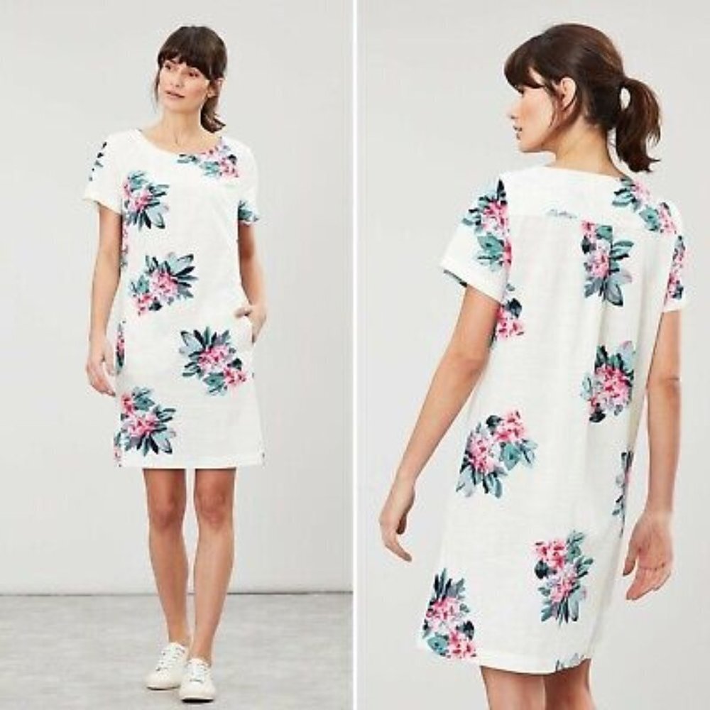 Joules Fifi print  shift dress Size 6